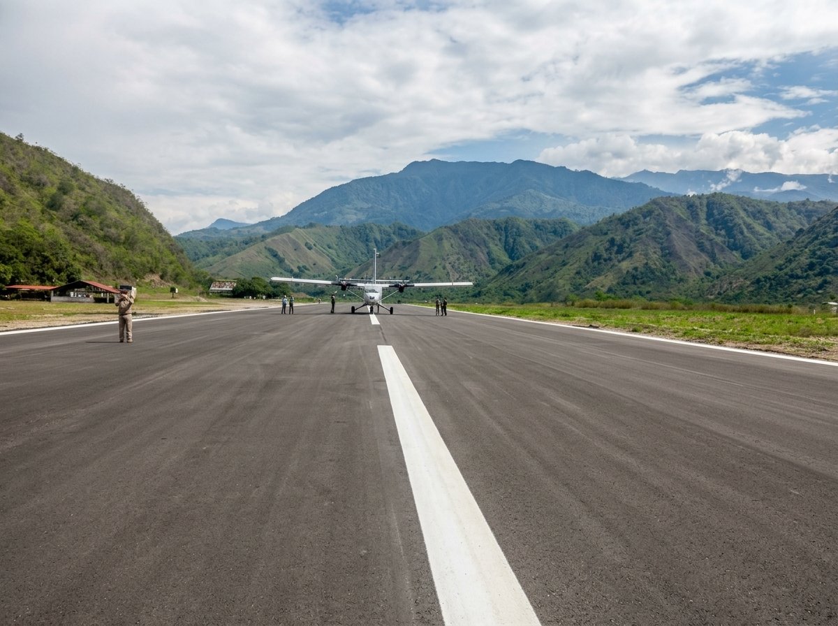 Registro de obra en la base aérea de San Ramón, foto 3